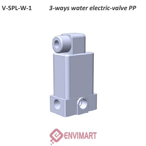 Spare-part for UV300 - Model: 3-ways water electric valve PP