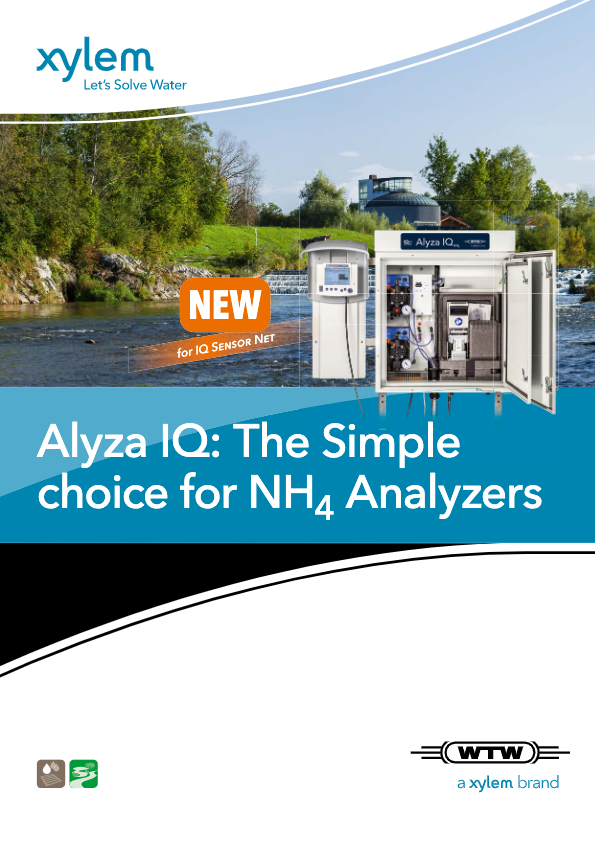 Alyza IQ_NH4 WTW Xylem Datasheet