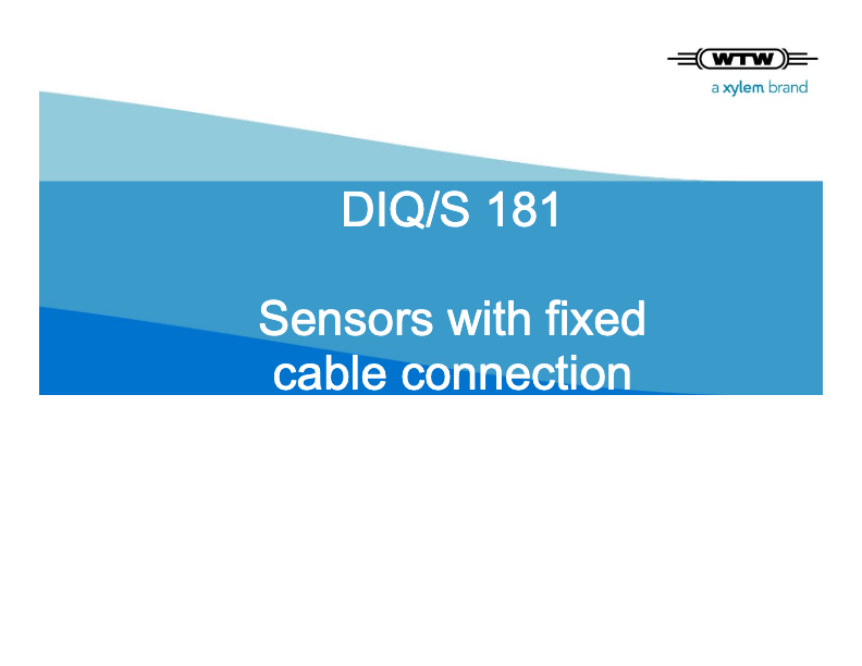 DIQ/S 181 - Single channel series (WTW)