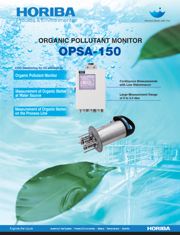 OPSA-150 HORIBA Organic pollutant monitor