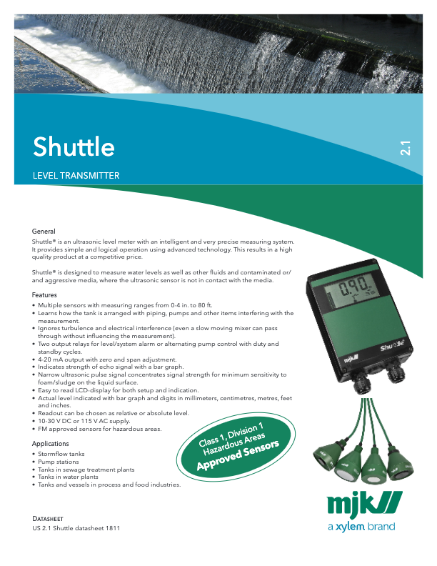 Shuttle Level Transmitter (MJK)