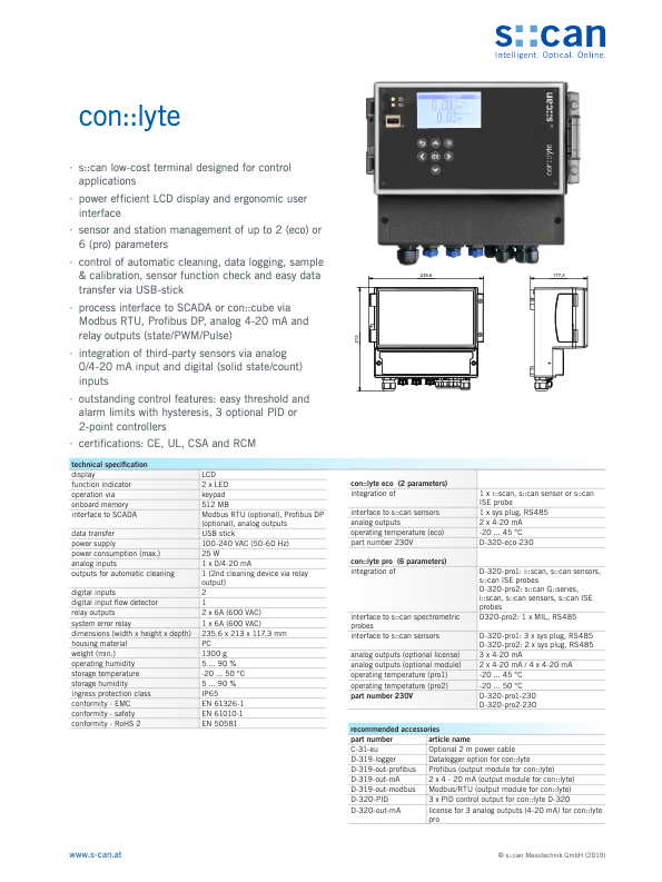 con::lyte_EN S::CAN Datasheet